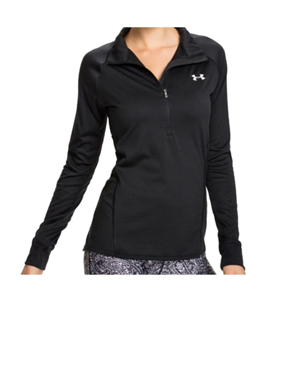 Under Armour Black Camo Women’s 1/4 Zip Athletic Pullover